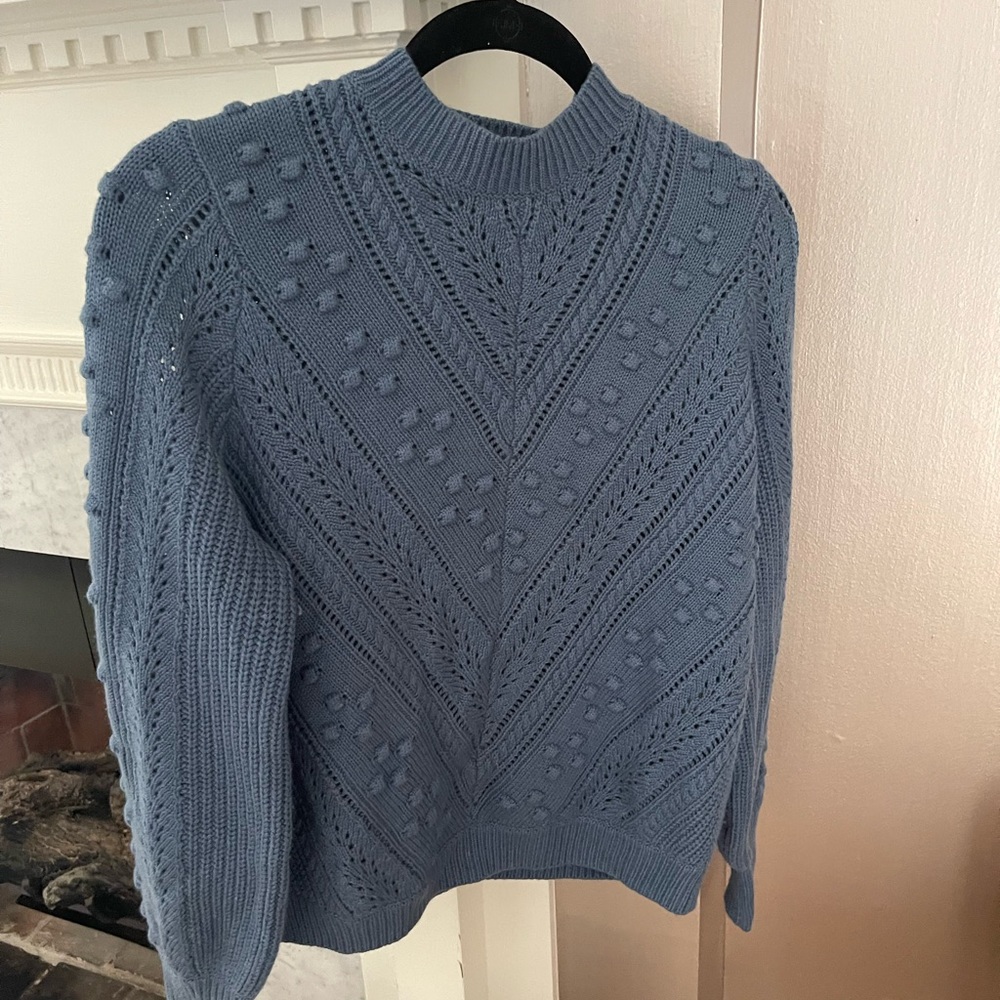 Women’s blue Sezane Solal Sweater Size M